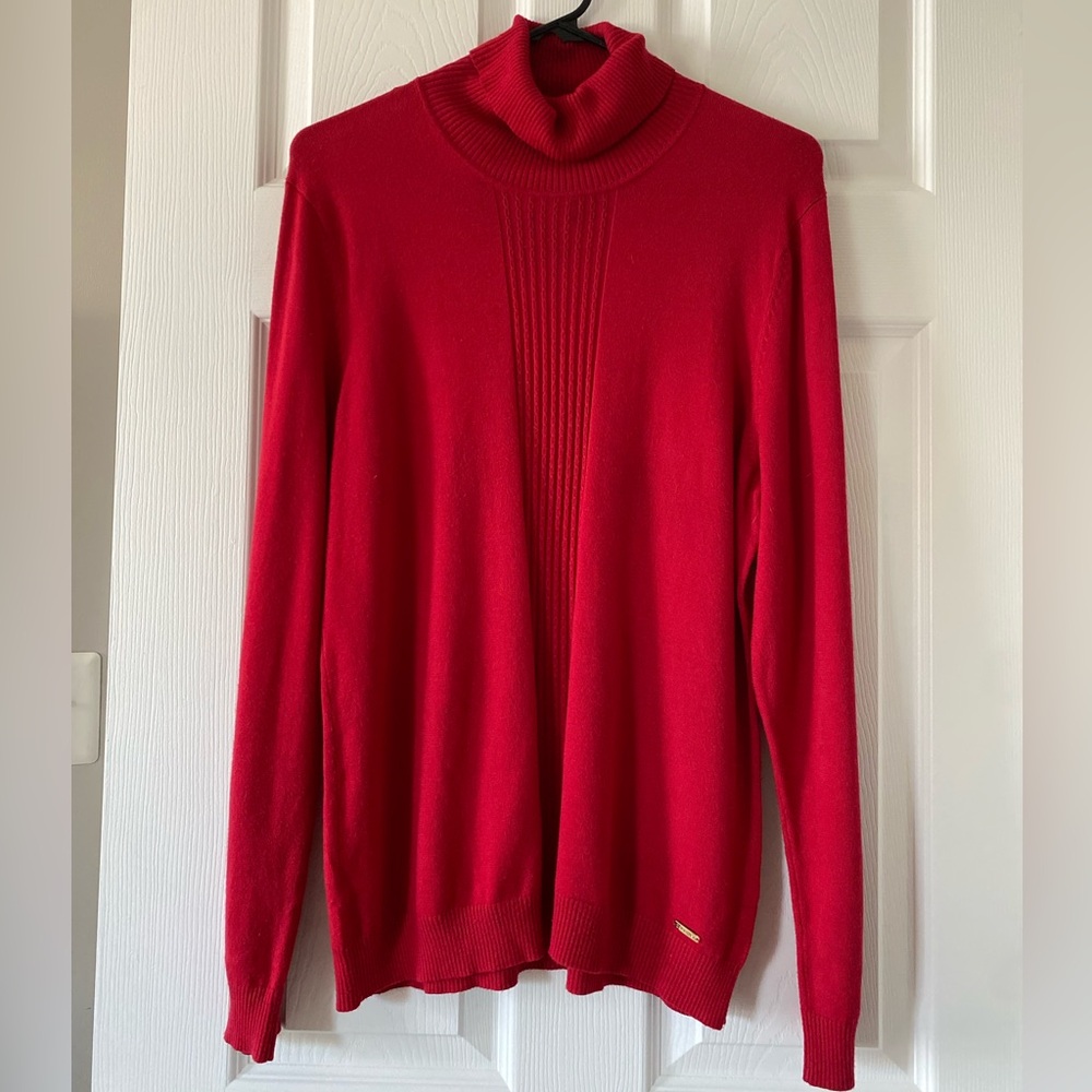 CALVIN KLEIN PULLOVER TURTLENECK SWEATER